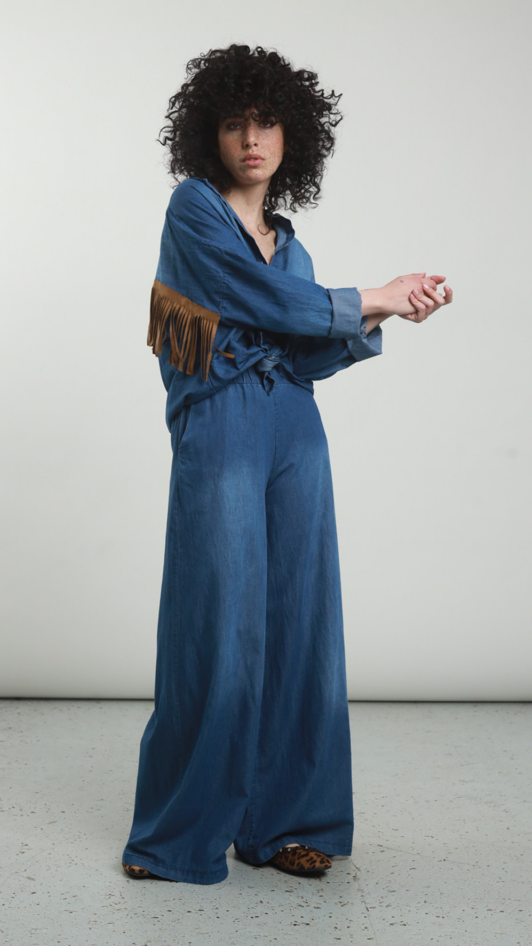 PANTALONI CHAMBRAY Vanchi