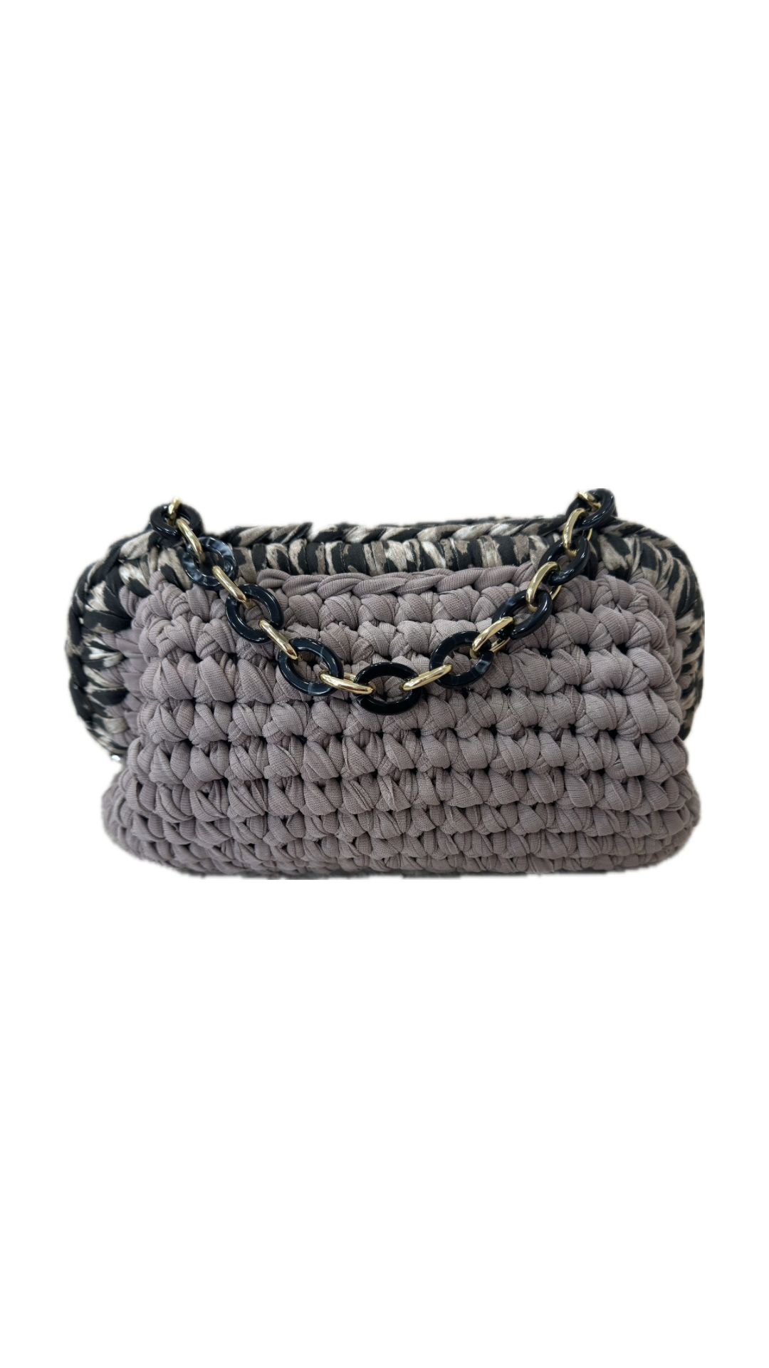 Clutch bag bicolore Daphne Vanchi