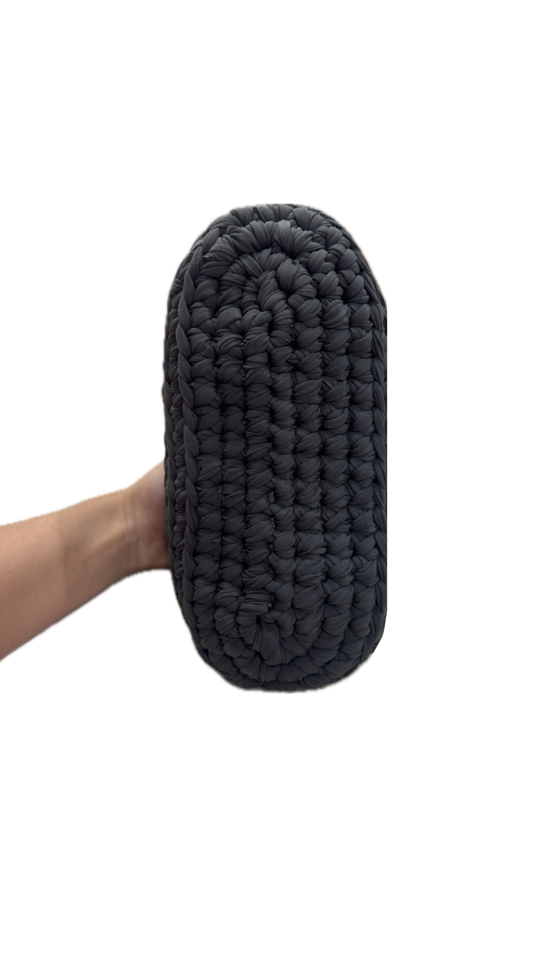 Clutch bag grigia “Zoe”
