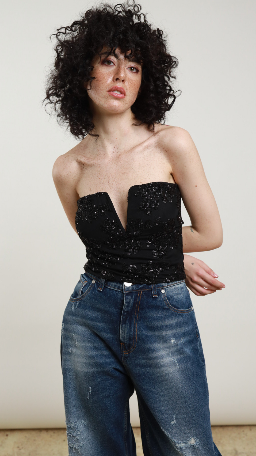 Top Paillettes Vanchi