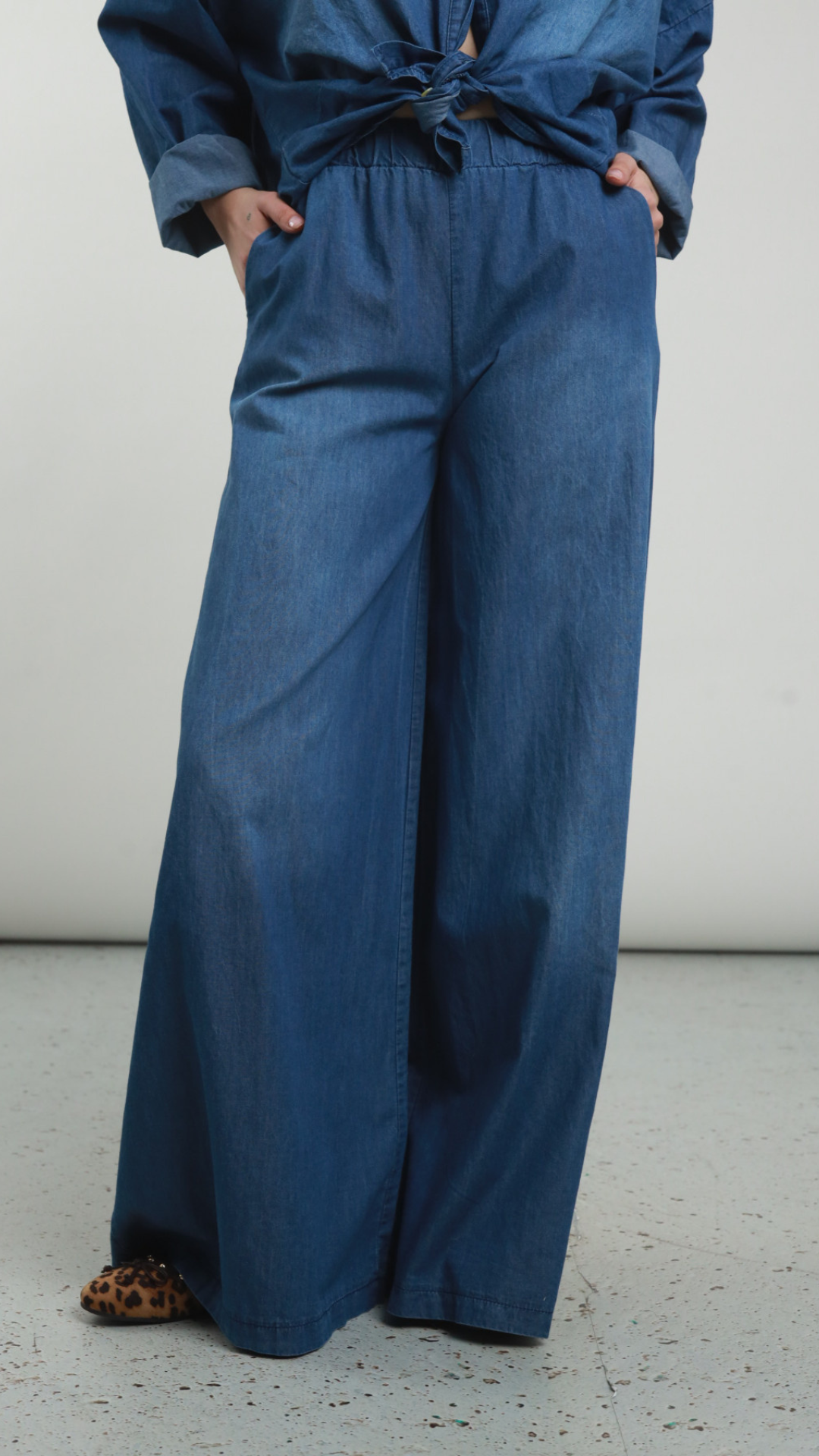 PANTALONI CHAMBRAY Vanchi