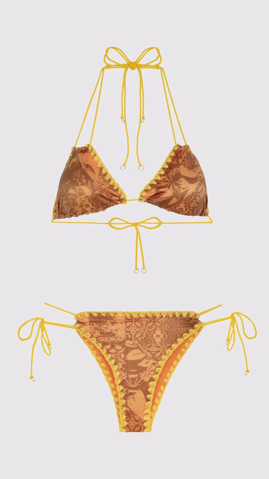 BIKINI TRIANGOLO E SLIP BRASILIANO REGOLABILE Vanchi