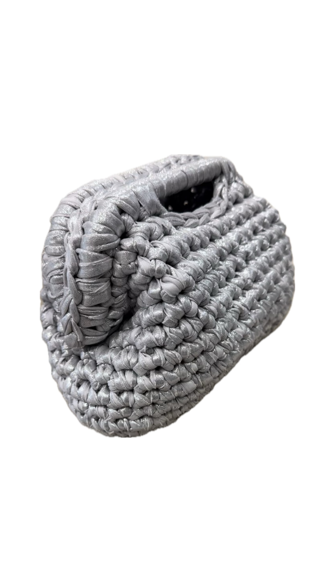 Clutch bag argenti Selene Vanchi