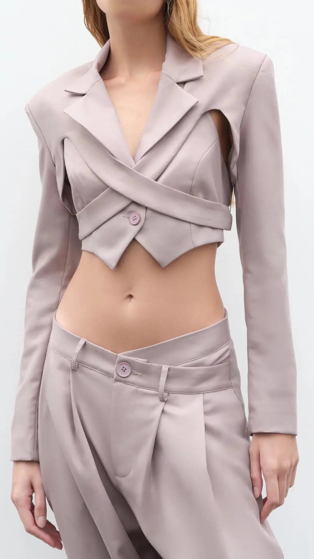 Blazer cropped Vanchi