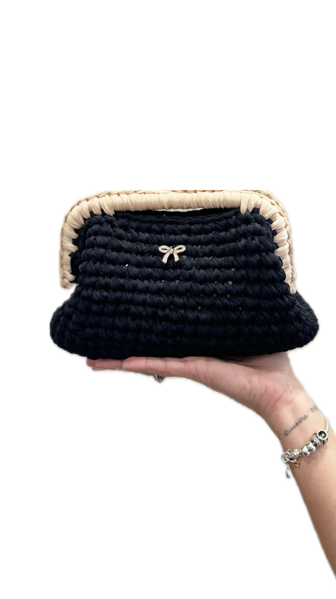 Clutch bag fiocco Amélie Vanchi