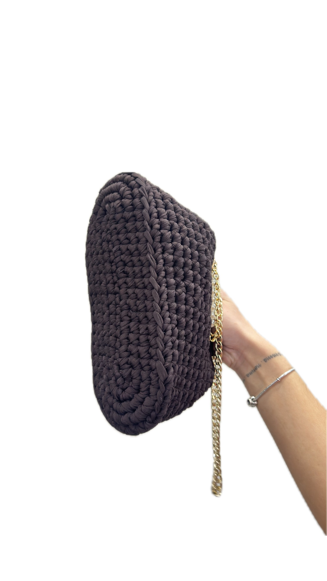Clutch bag Chocolate Vanchi