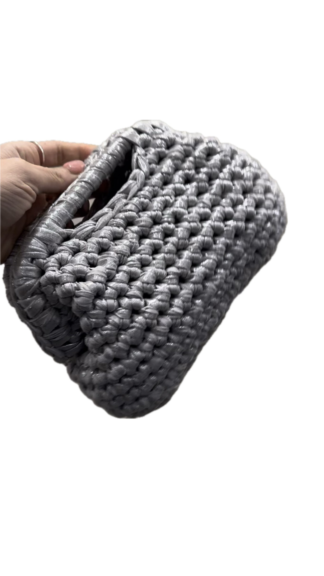 Clutch bag argenti Selene Vanchi