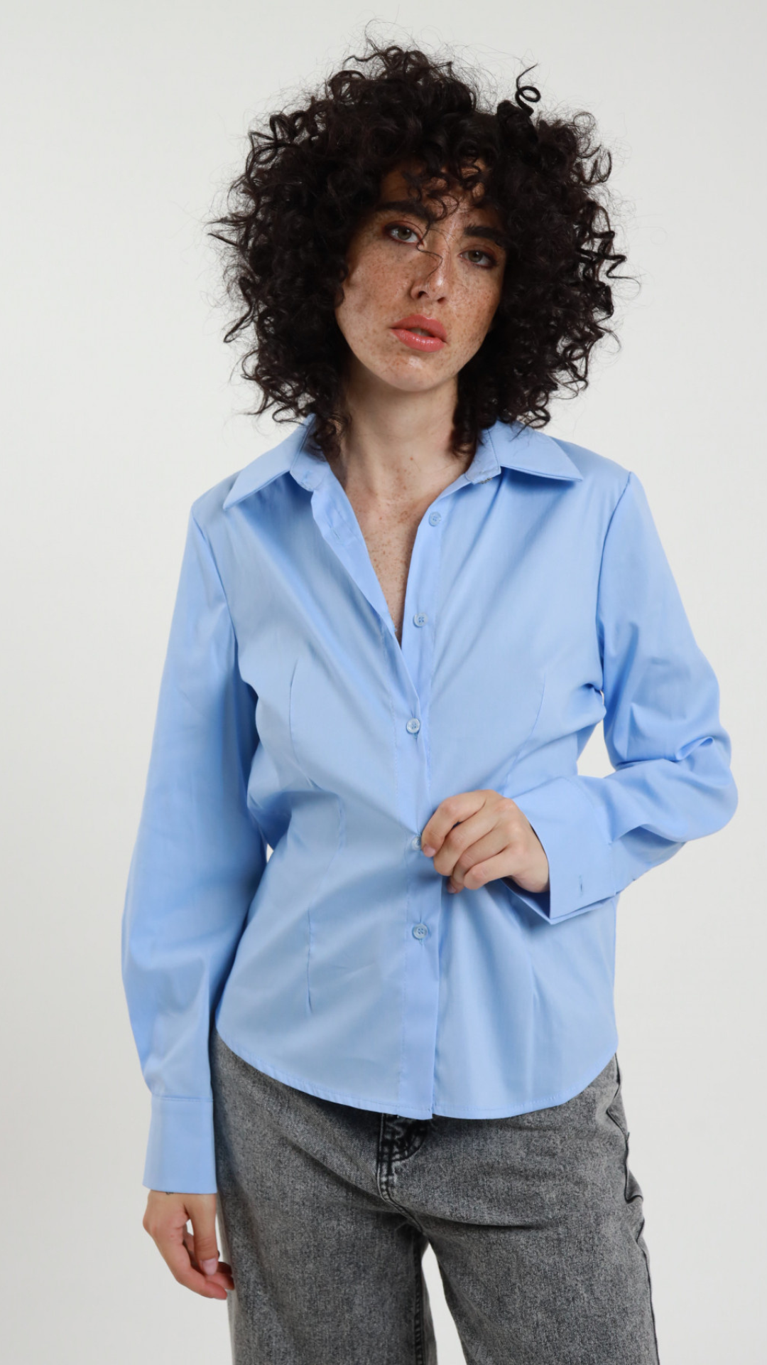 Camicia Bottone Gioiello Vanchi