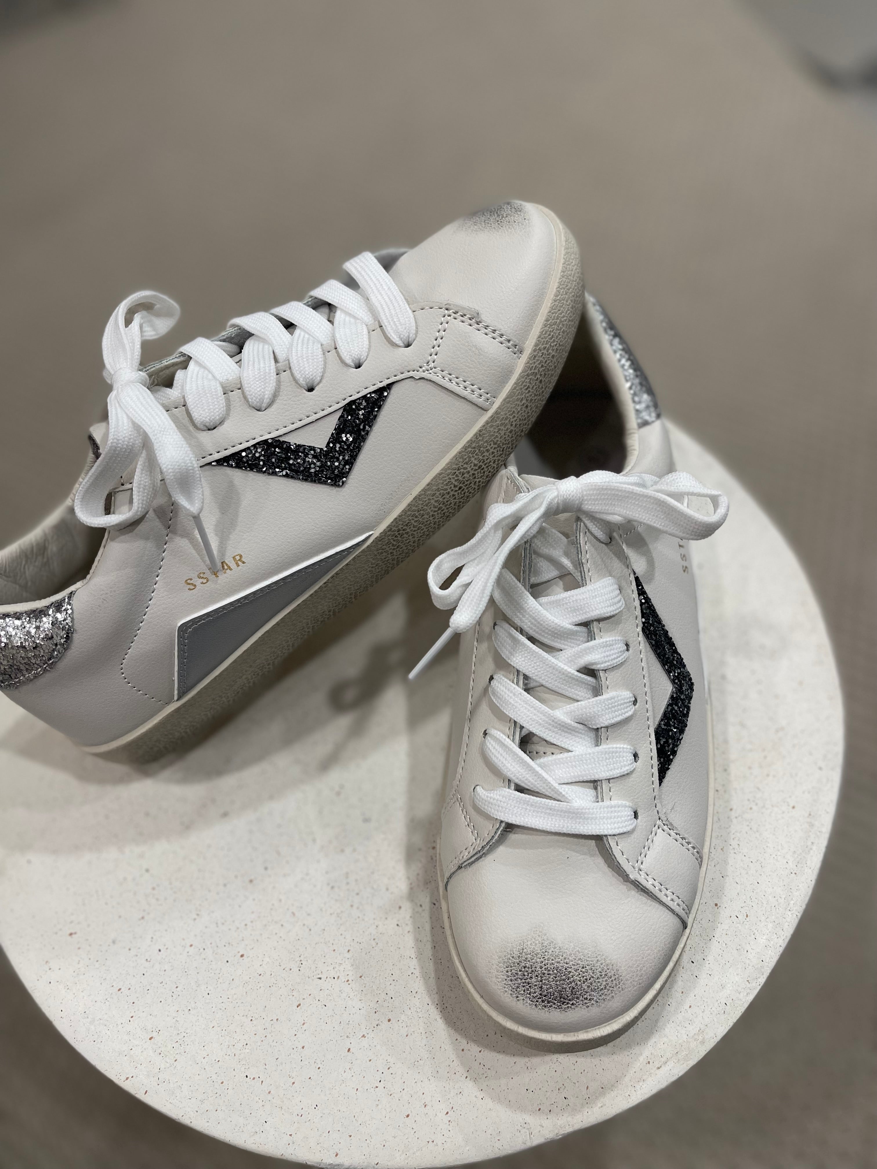 Sneakers con brillantini Vanchi