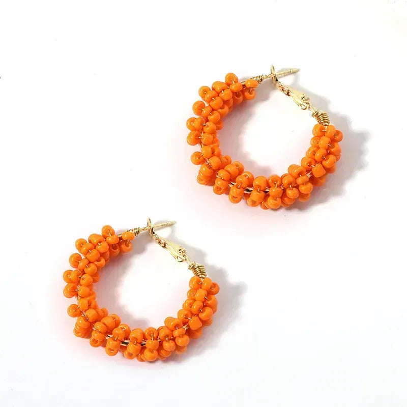 Anelle con perline colorate Vanchi