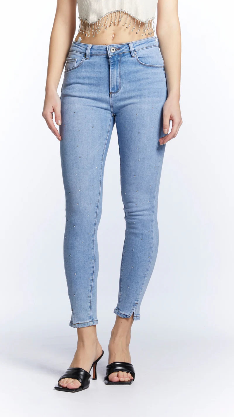 jeans vita alta donna