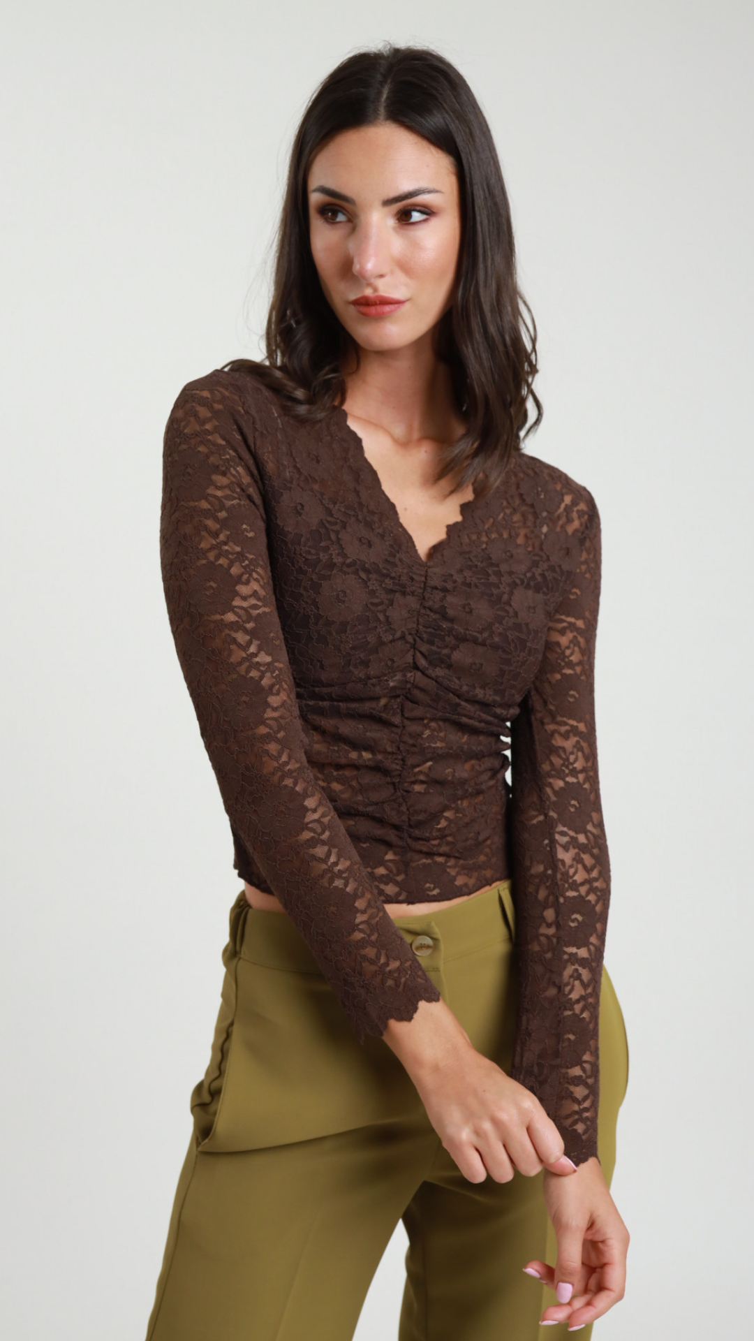 MAGLIA PIZZO SCOLLO A V