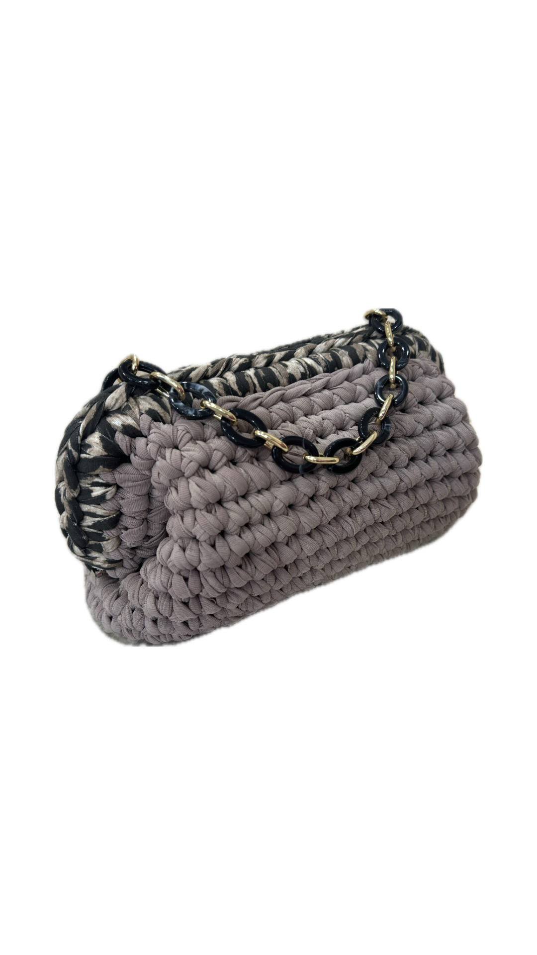 Clutch bag bicolore Daphne Vanchi