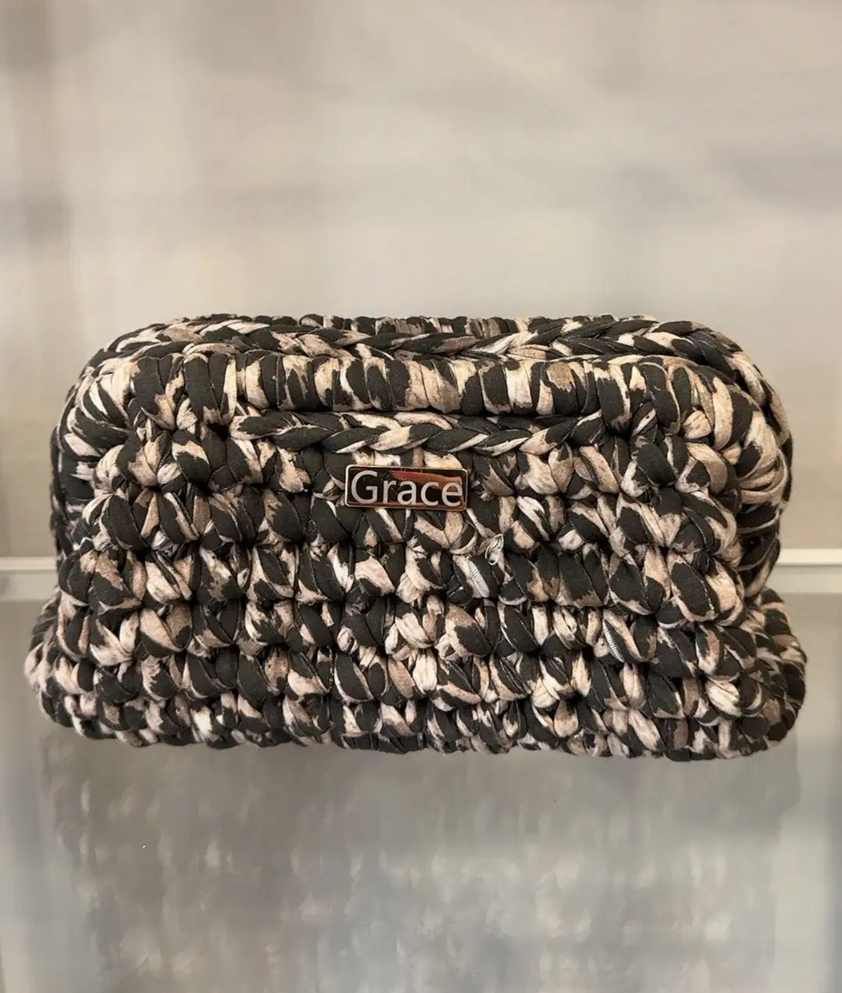 Clutch bag animalier Vanchi