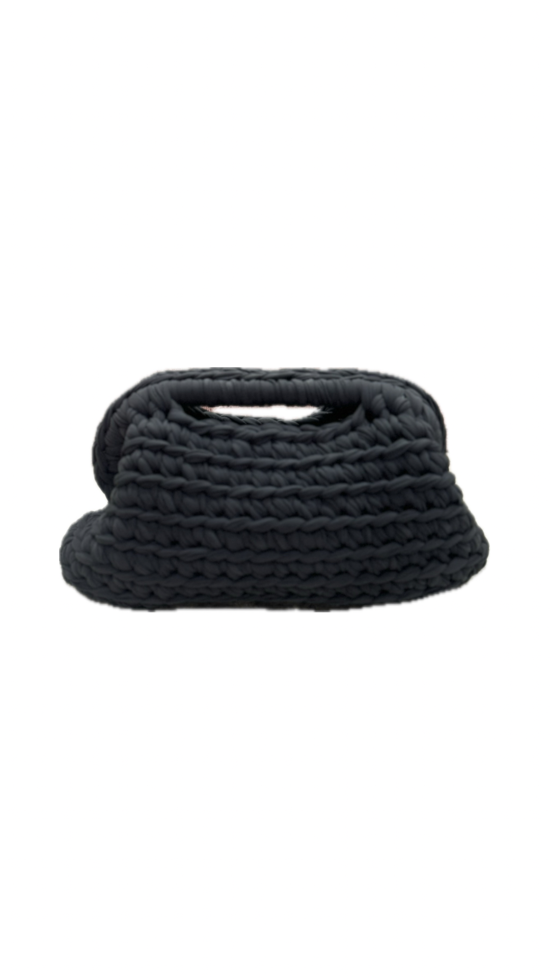 Clutch bag grigia “Zoe”