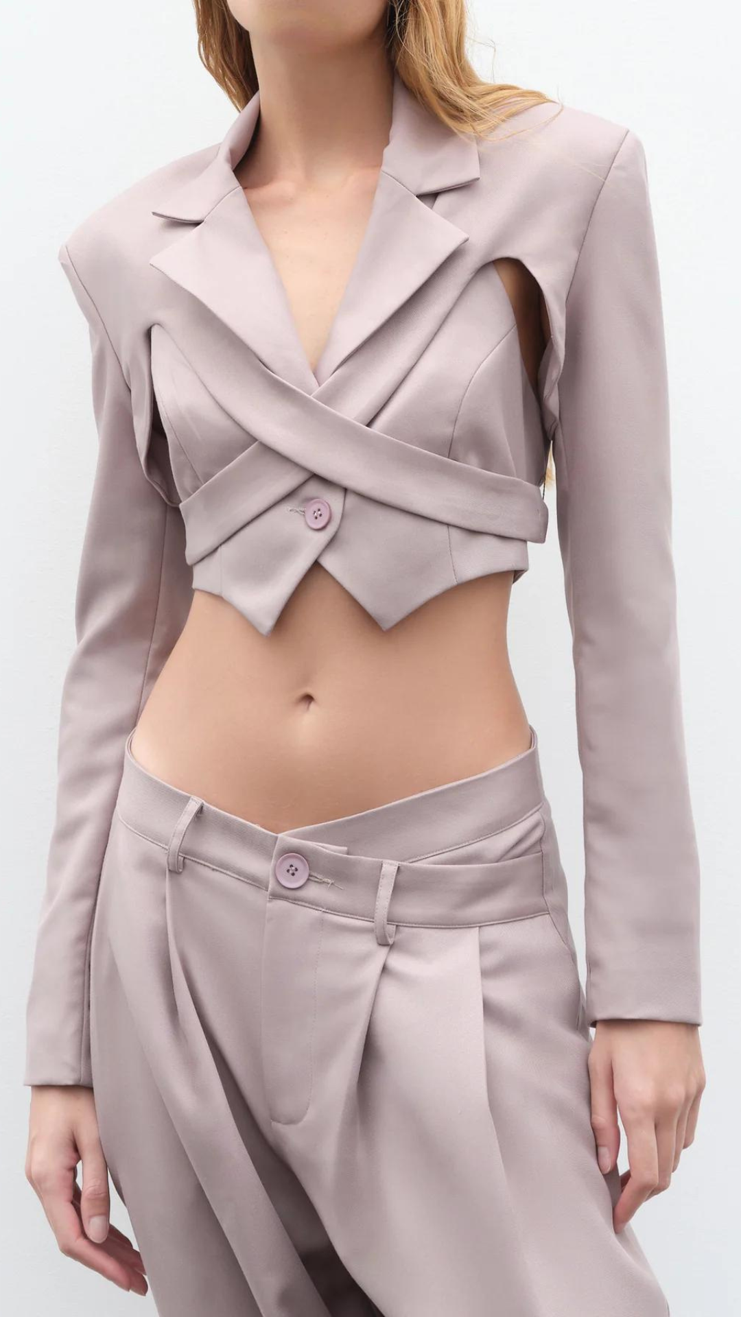 Blazer cropped