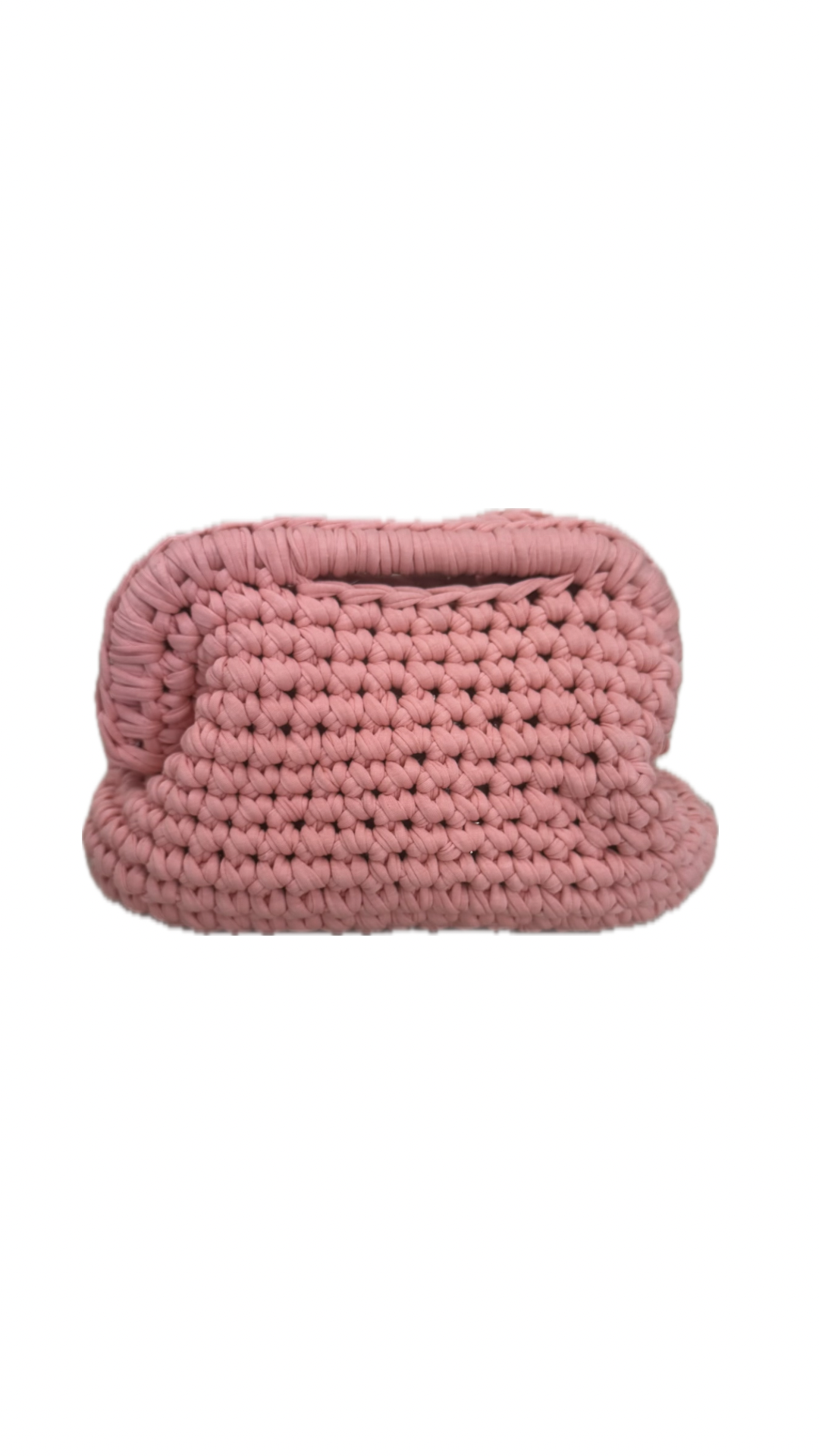 Clutch bag - borsa fatta a mano rosa