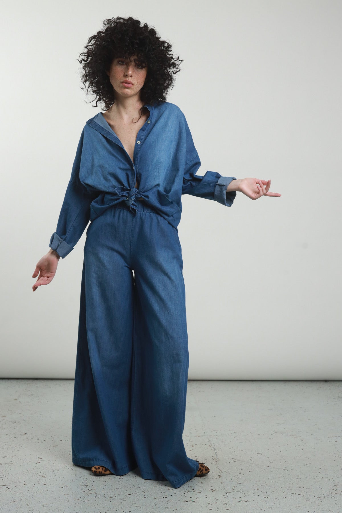 PANTALONI CHAMBRAY