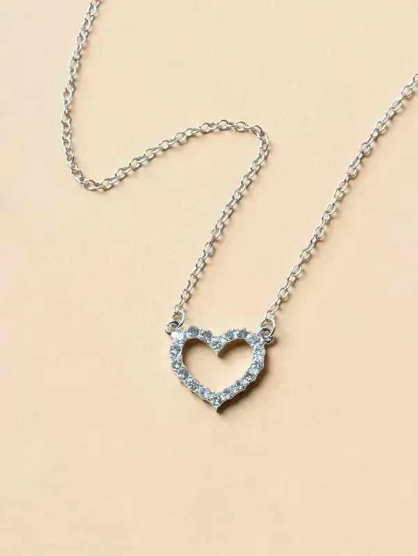 Collana con ciondolo cuore