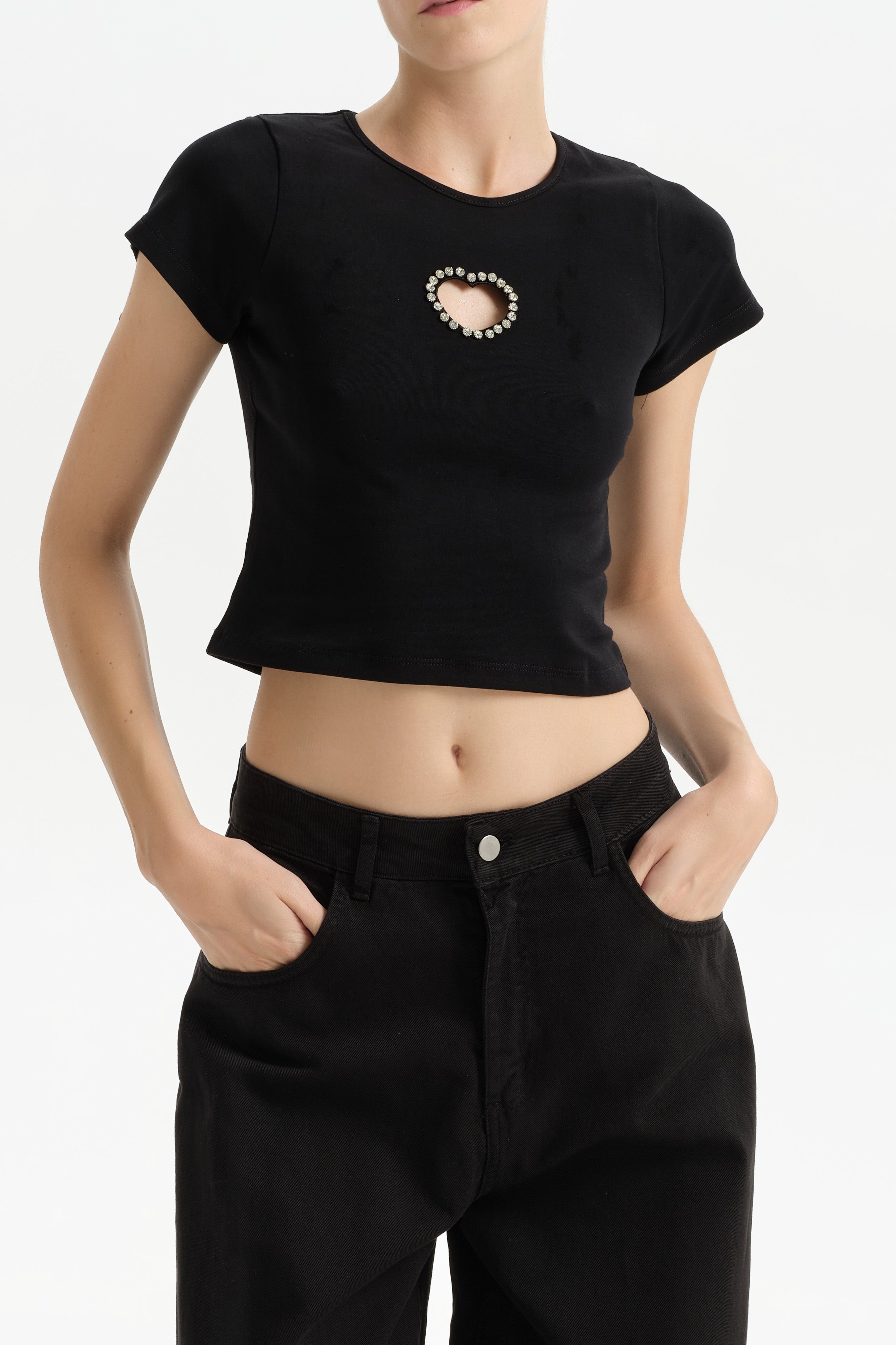 T-shirt cropped